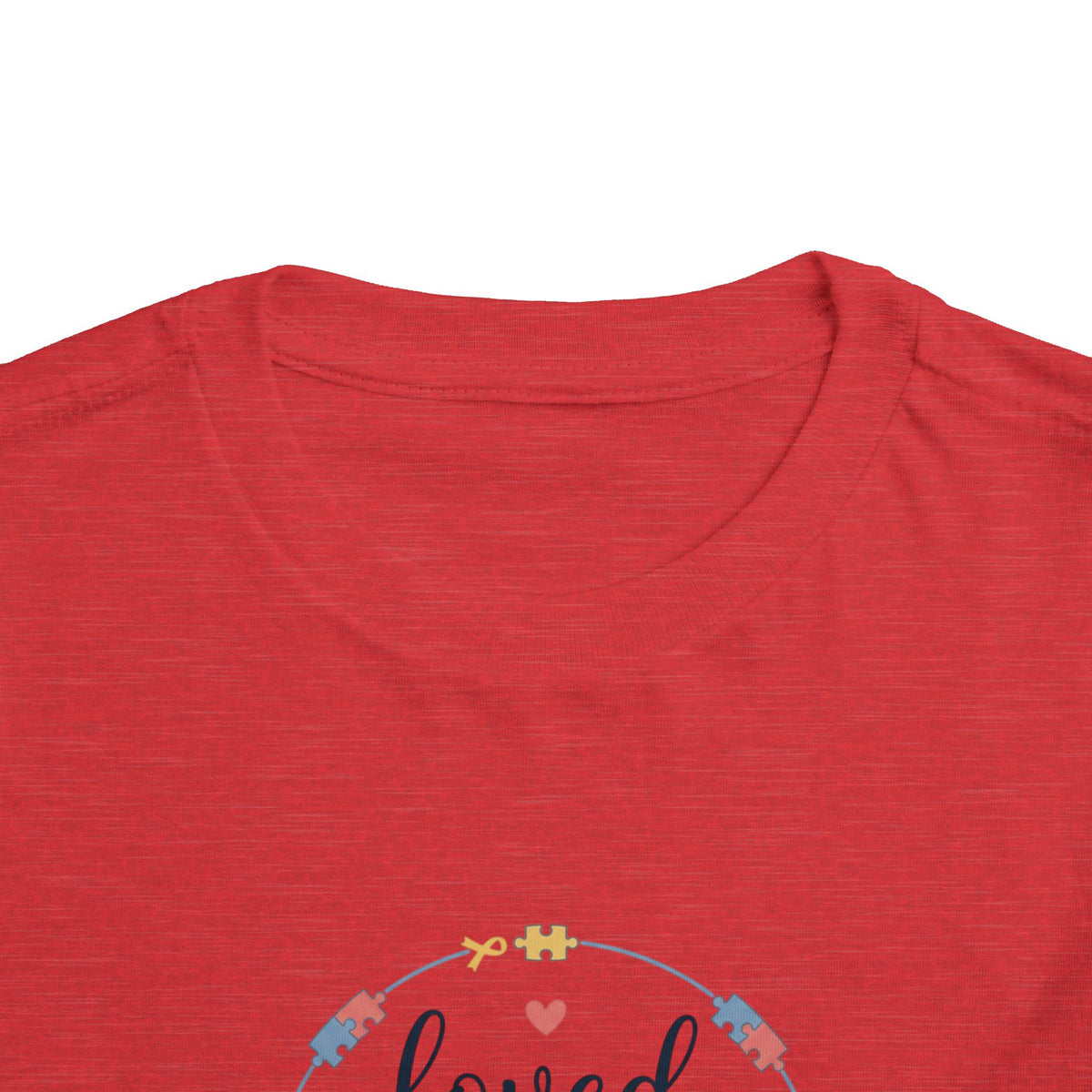 Loved Exactly As I Am Neurodiversity Toddler Tee | Autism Acceptance