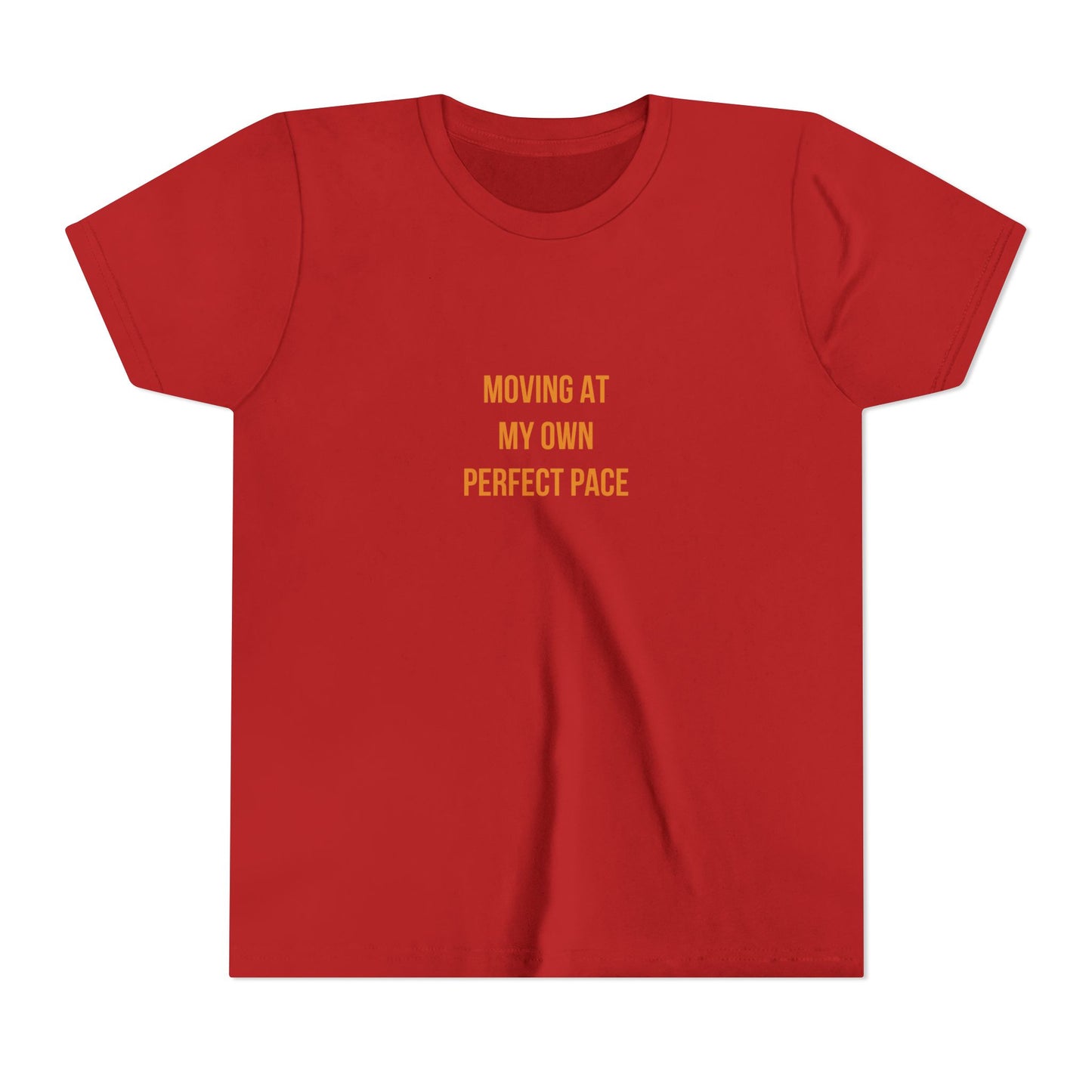 "Moving at My Own Perfect Pace" Cerebral Palsy Awareness Youth Tee | Uplifted By Design