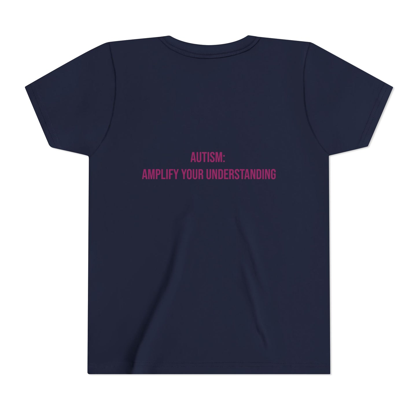 Amplify Your Understanding Empowerment Youth Tee | Autism Pride Kids Streetwear