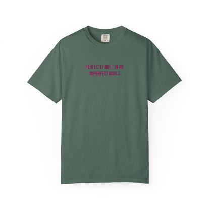 "Perfectly Built in an Imperfect World" Autism Awareness Tee
