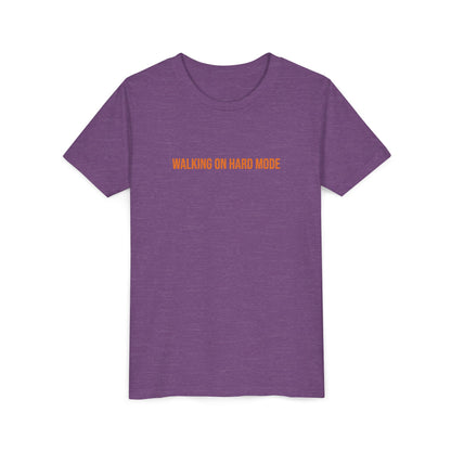 "Walking On Hard Mode" Cerebral Palsy Awareness Youth Tee | Uplifted By Design