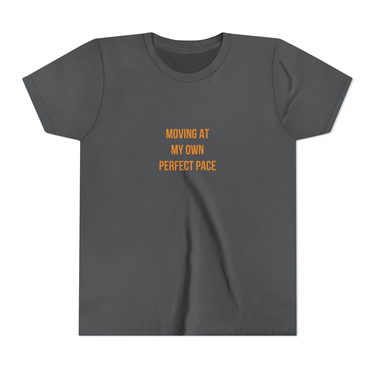 "Moving at My Own Perfect Pace" Cerebral Palsy Awareness Youth Tee | Uplifted By Design