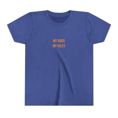 "My Voice My Rules" Cerebral Palsy Awareness Youth Tee | Uplifted By Design