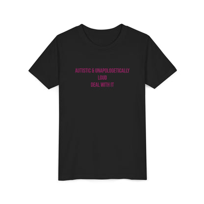 Loud Proud Autistic Neurodivergent Pride Youth Tee | Uplifted By Design