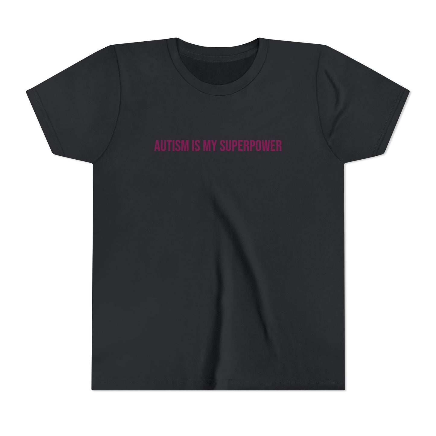 "Autism Is My Superpower" Neurodivergent Pride Youth Tee | Uplifted By Design