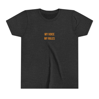 "My Voice My Rules" Cerebral Palsy Awareness Youth Tee | Uplifted By Design