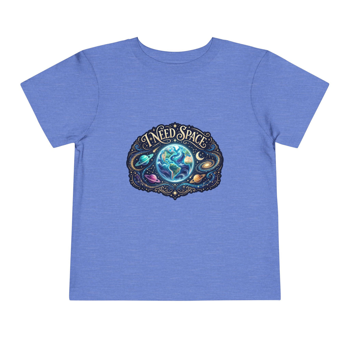 Toddler Tee — "I Need Space" Cosmic Galaxy | Autism Acceptance & Sensory Pride Shirt