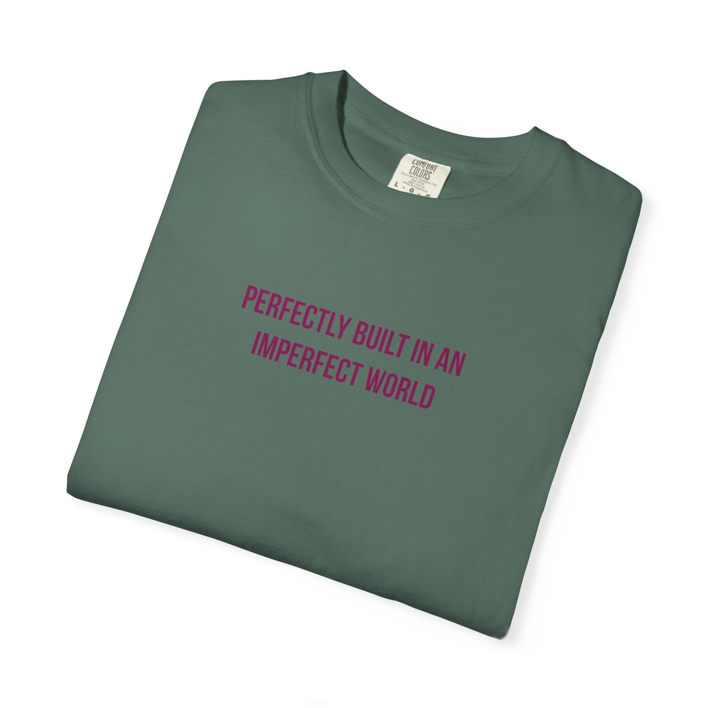 "Perfectly Built in an Imperfect World" Autism Awareness Tee