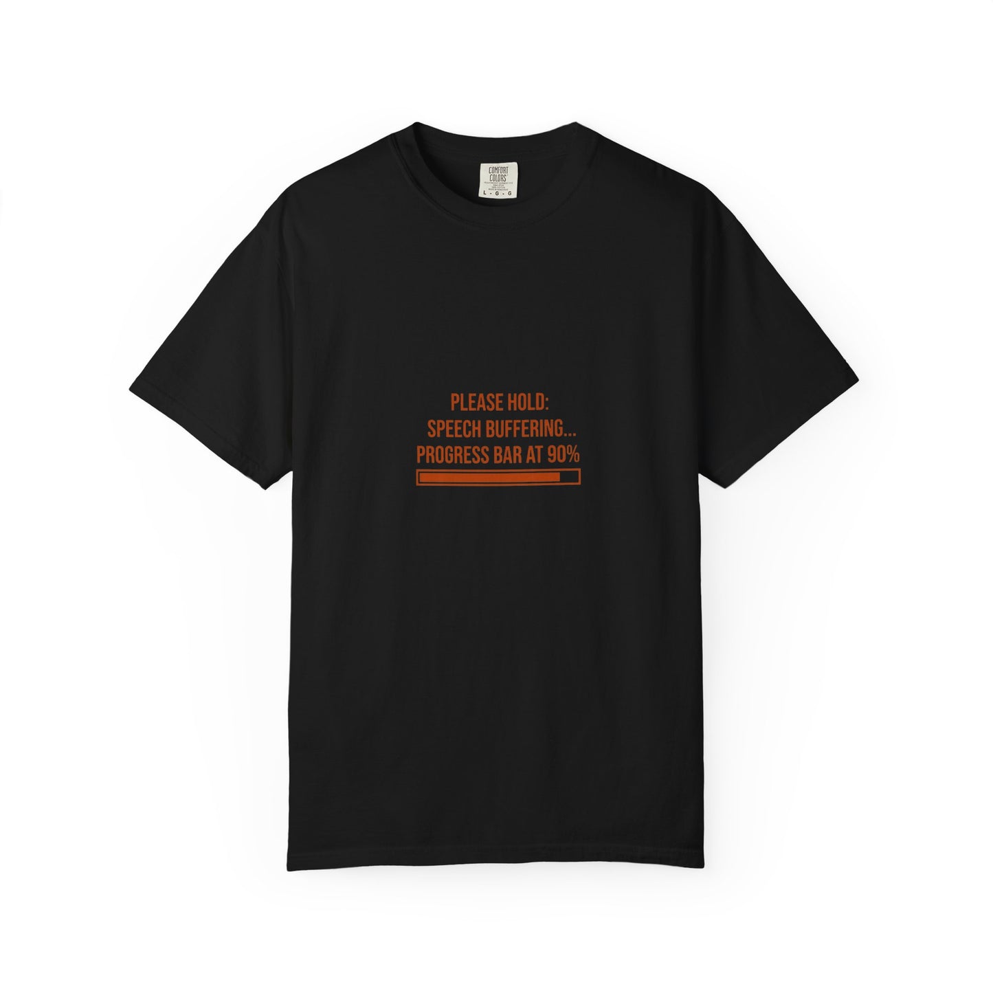 Please Hold Speech Buffering Tee | CP Awareness | Uplifted By Design