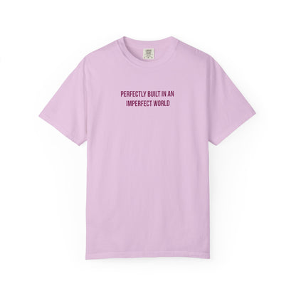 "Perfectly Built in an Imperfect World" Autism Awareness Tee