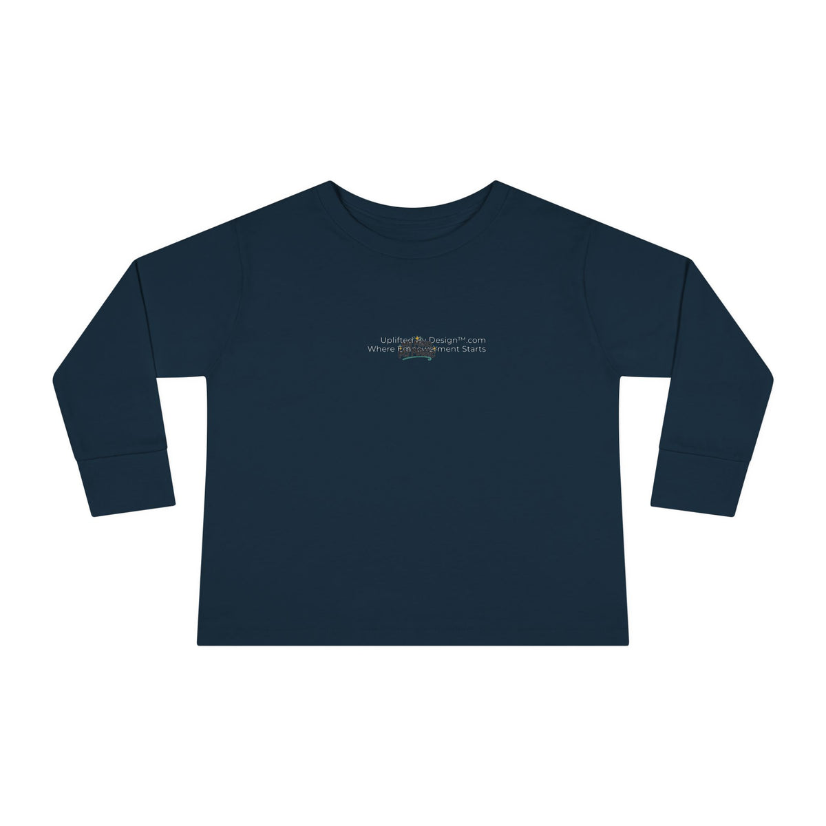 "My Mind, My Magic" Toddler Long Sleeve Tee — Sparkle Mind Wordmark | Uplifted By Design™ Autism Acceptance & Sensory Pride Shirt