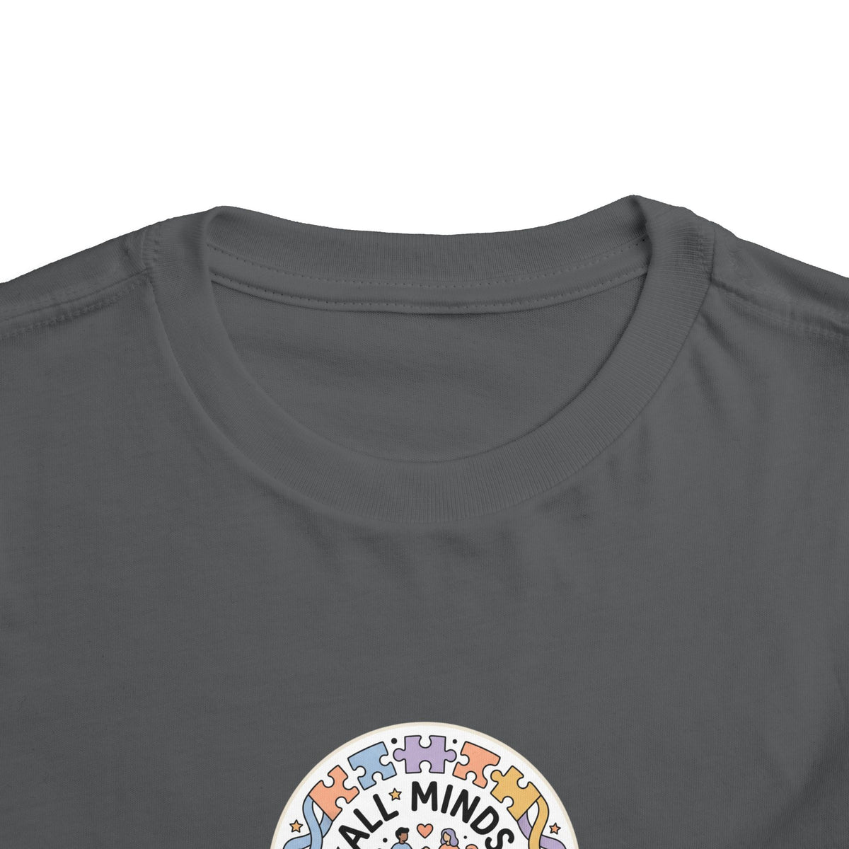 All Minds Welcome Here Neurodiversity Toddler Tee | Autism Acceptance