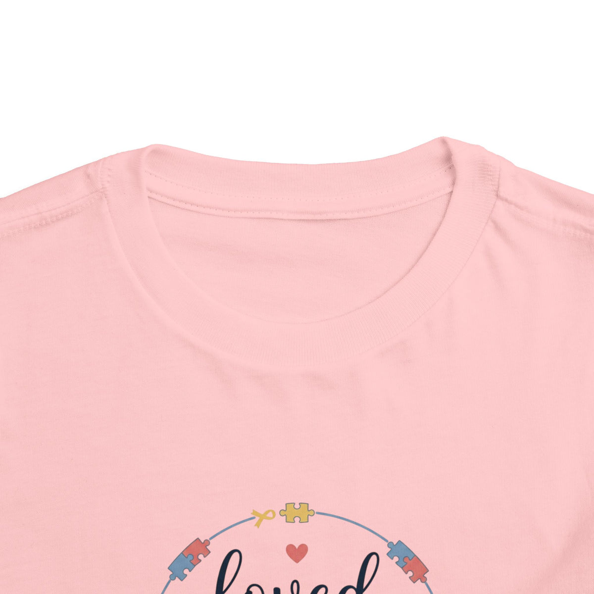 Loved Exactly As I Am Neurodiversity Toddler Tee | Autism Acceptance