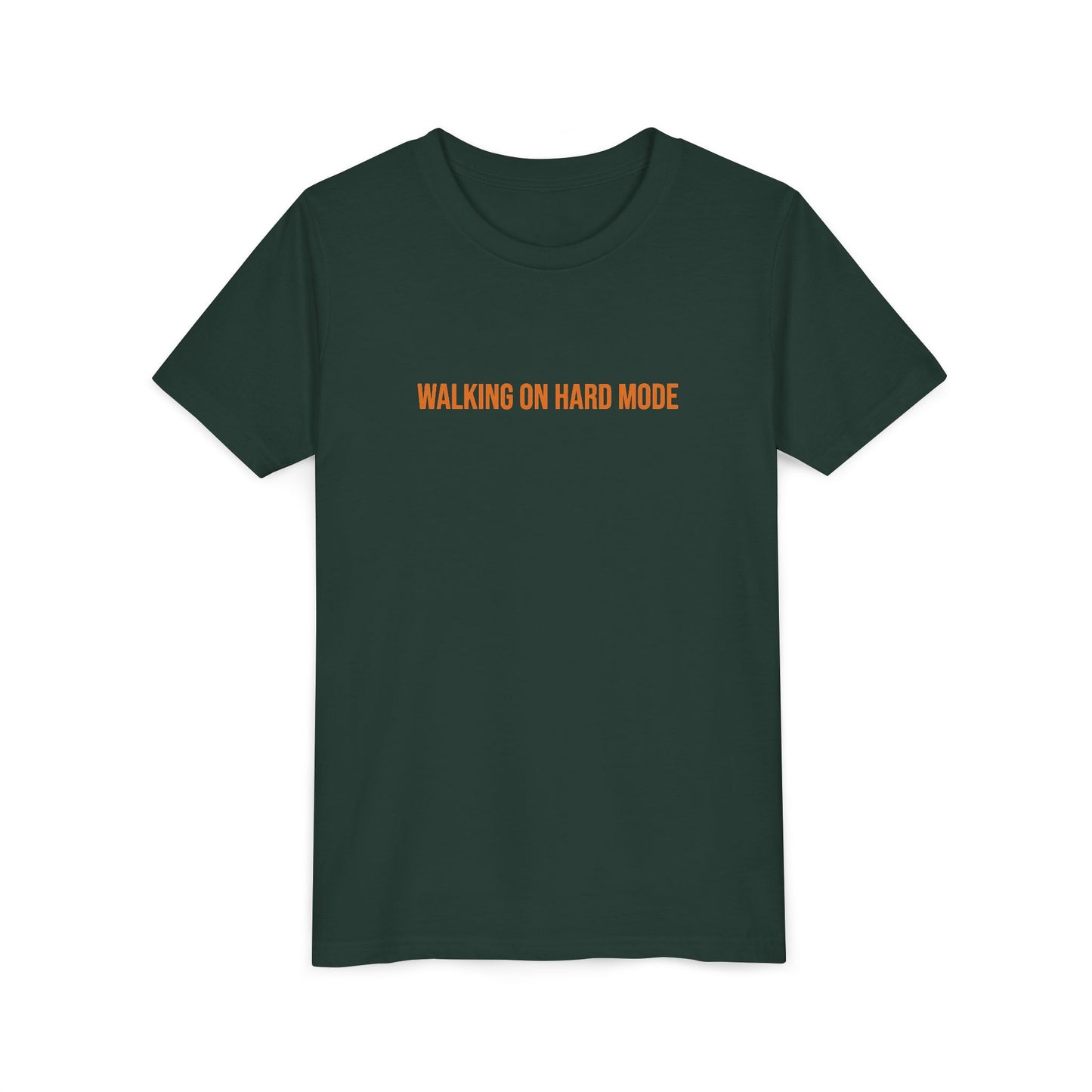 "Walking On Hard Mode" Cerebral Palsy Awareness Youth Tee | Uplifted By Design