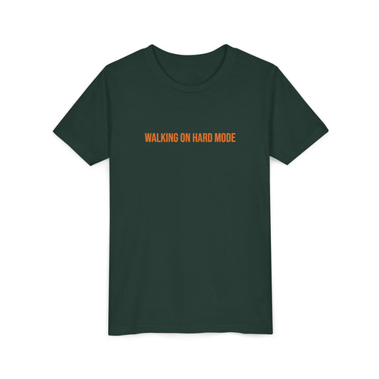 "Walking On Hard Mode" Cerebral Palsy Awareness Youth Tee | Uplifted By Design