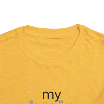 My Brain Shines Bright Neurodiversity Toddler Shirt | Autism Acceptance