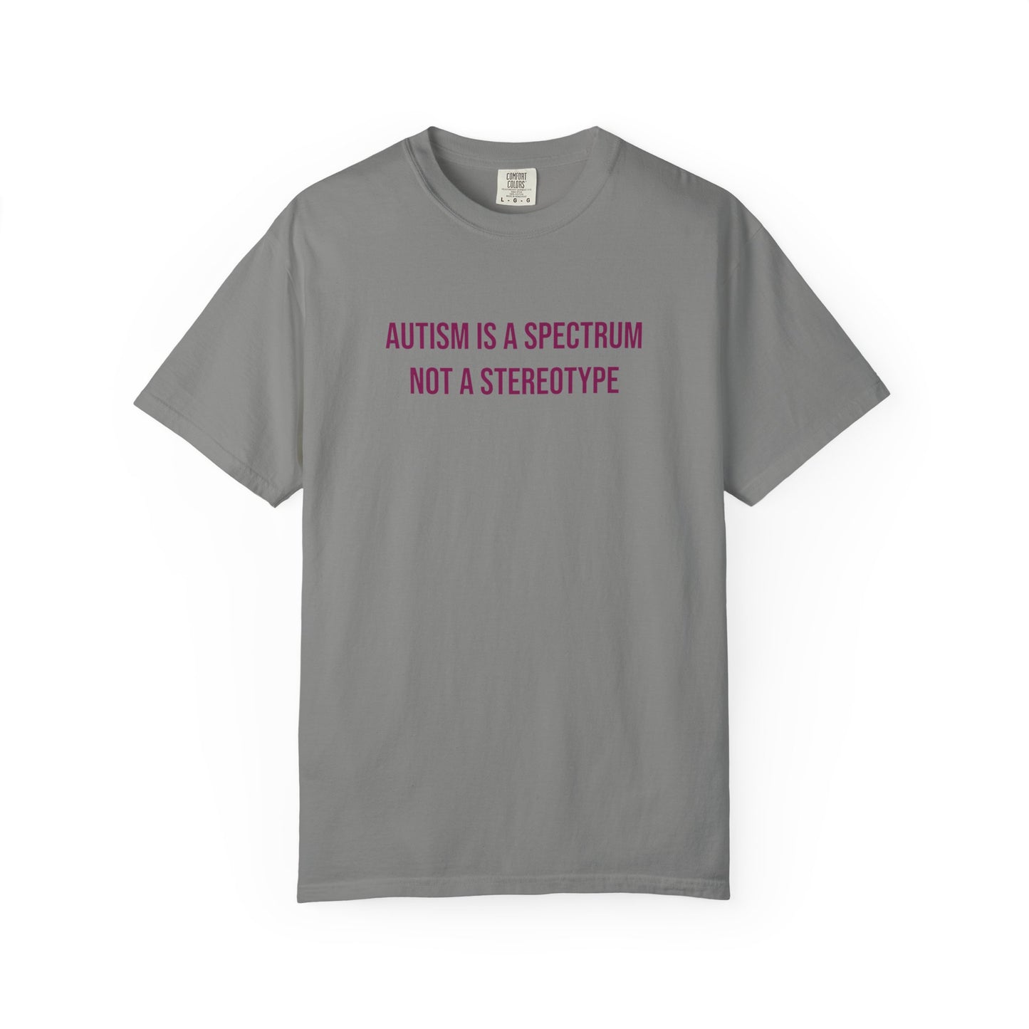 Autism Is A Spectrum Not A Stereotype Empowerment T-shirt | Autism Awareness Streetwear Tee