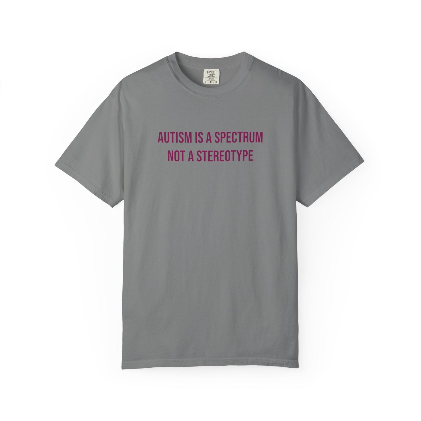 Autism Is A Spectrum Not A Stereotype Empowerment T-shirt | Autism Awareness Streetwear Tee