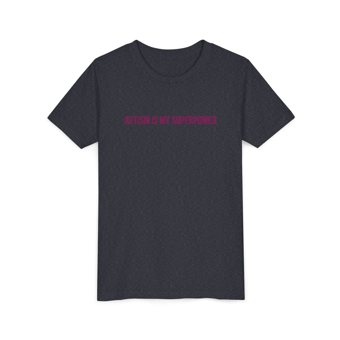 "Autism Is My Superpower" Neurodivergent Pride Youth Tee | Uplifted By Design