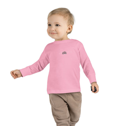 "My Mind, My Magic" Toddler Long Sleeve Tee — Sparkle Mind Wordmark | Uplifted By Design™ Autism Acceptance & Sensory Pride Shirt