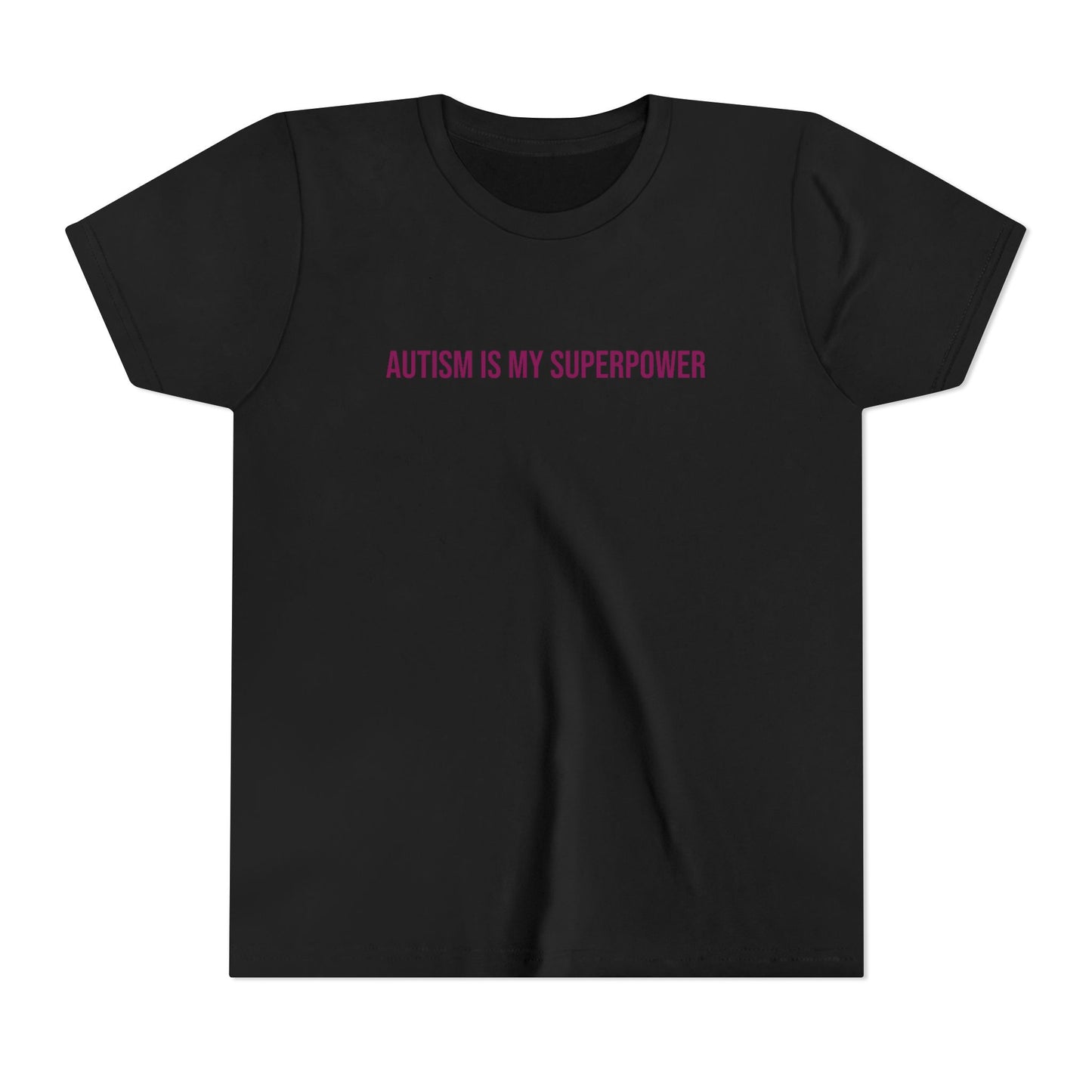 "Autism Is My Superpower" Neurodivergent Pride Youth Tee | Uplifted By Design
