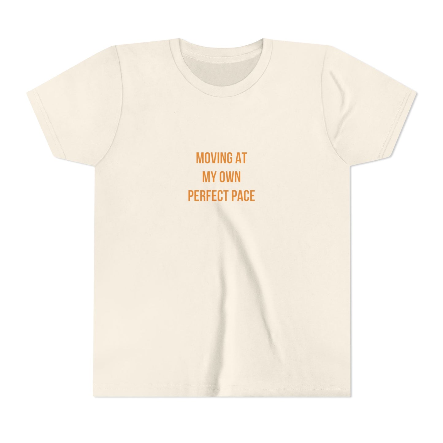 "Moving at My Own Perfect Pace" Cerebral Palsy Awareness Youth Tee | Uplifted By Design