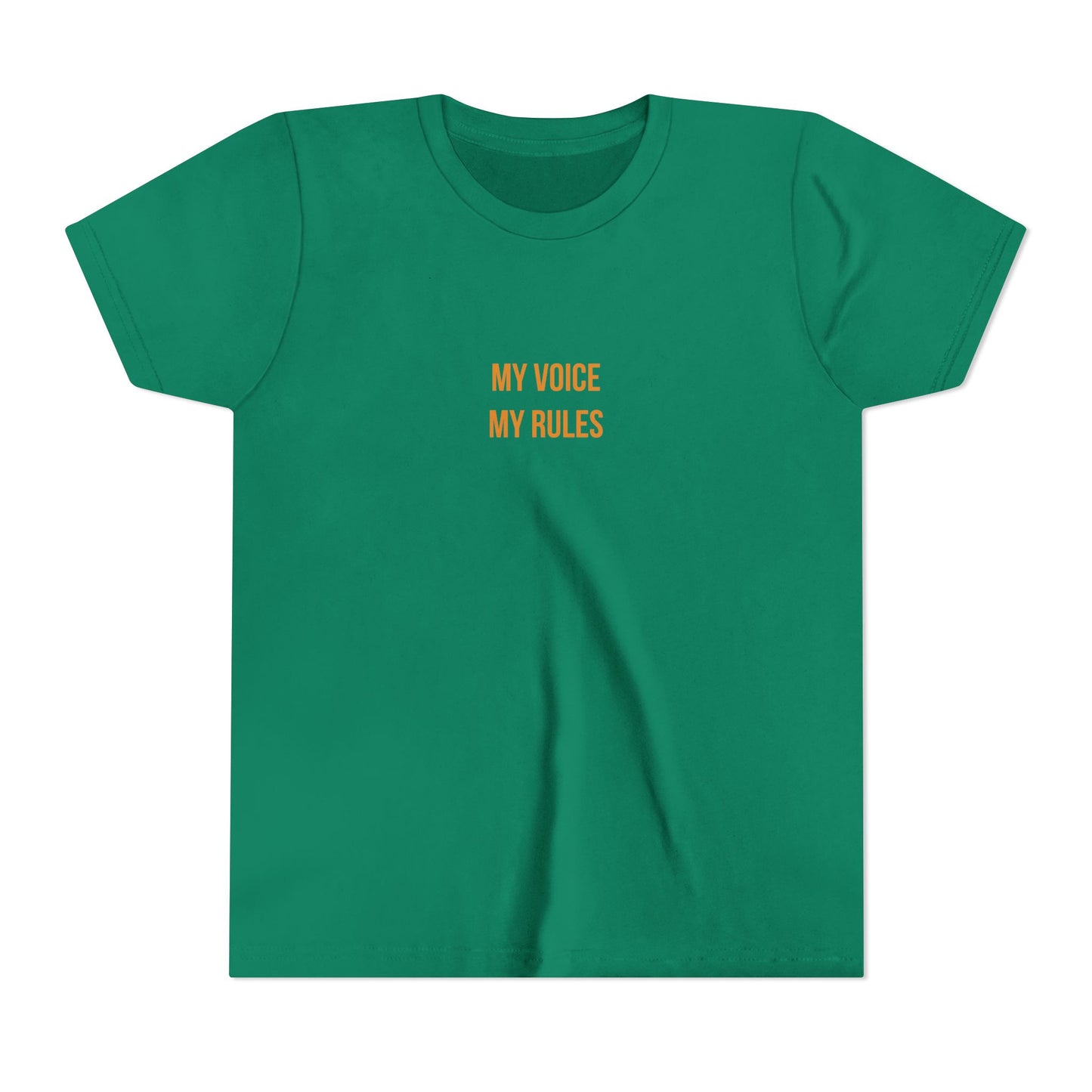 "My Voice My Rules" Cerebral Palsy Awareness Youth Tee | Uplifted By Design