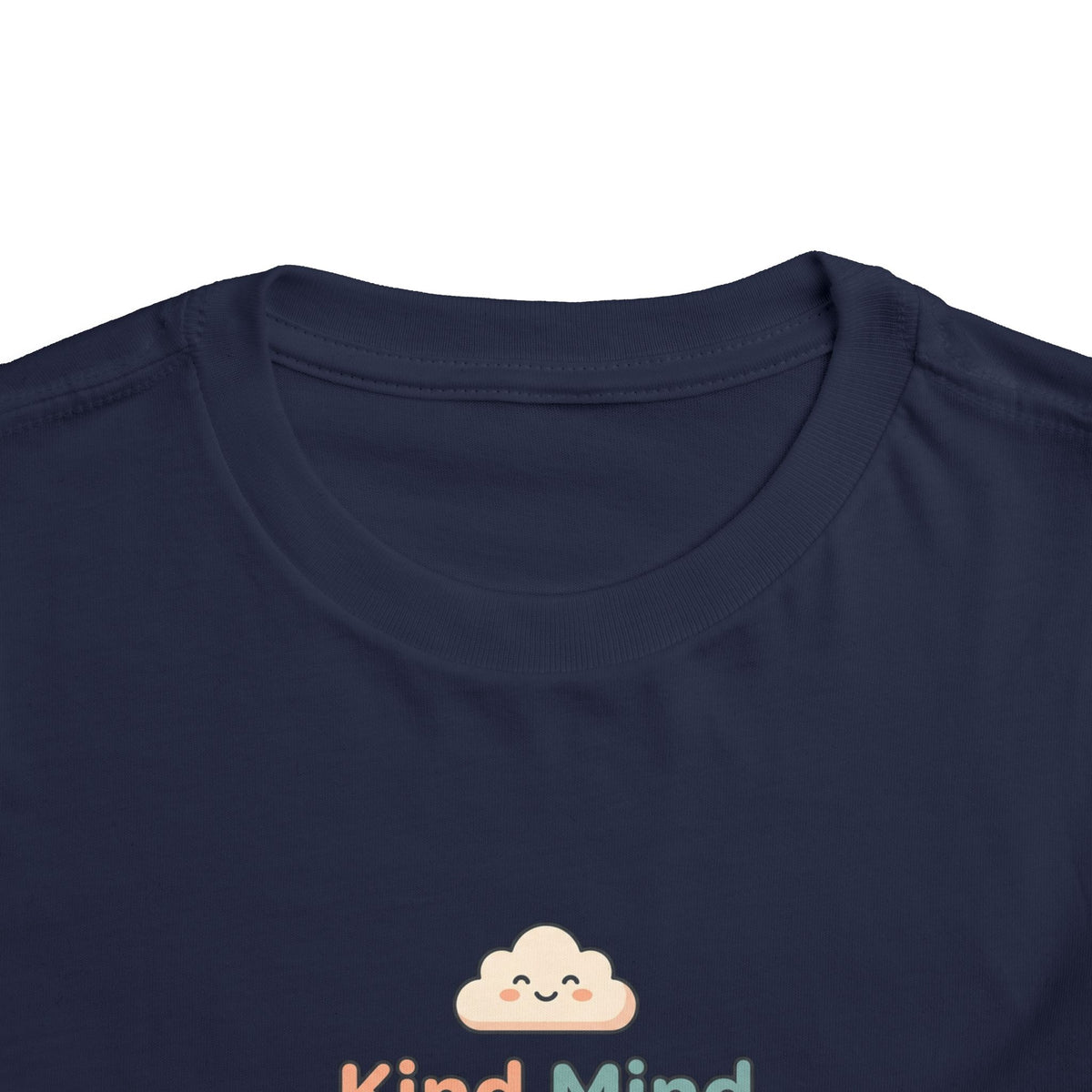 Kind Mind Brave Heart Toddler Shirt | Positive Affirmations Emotional Wellness Kids Tee