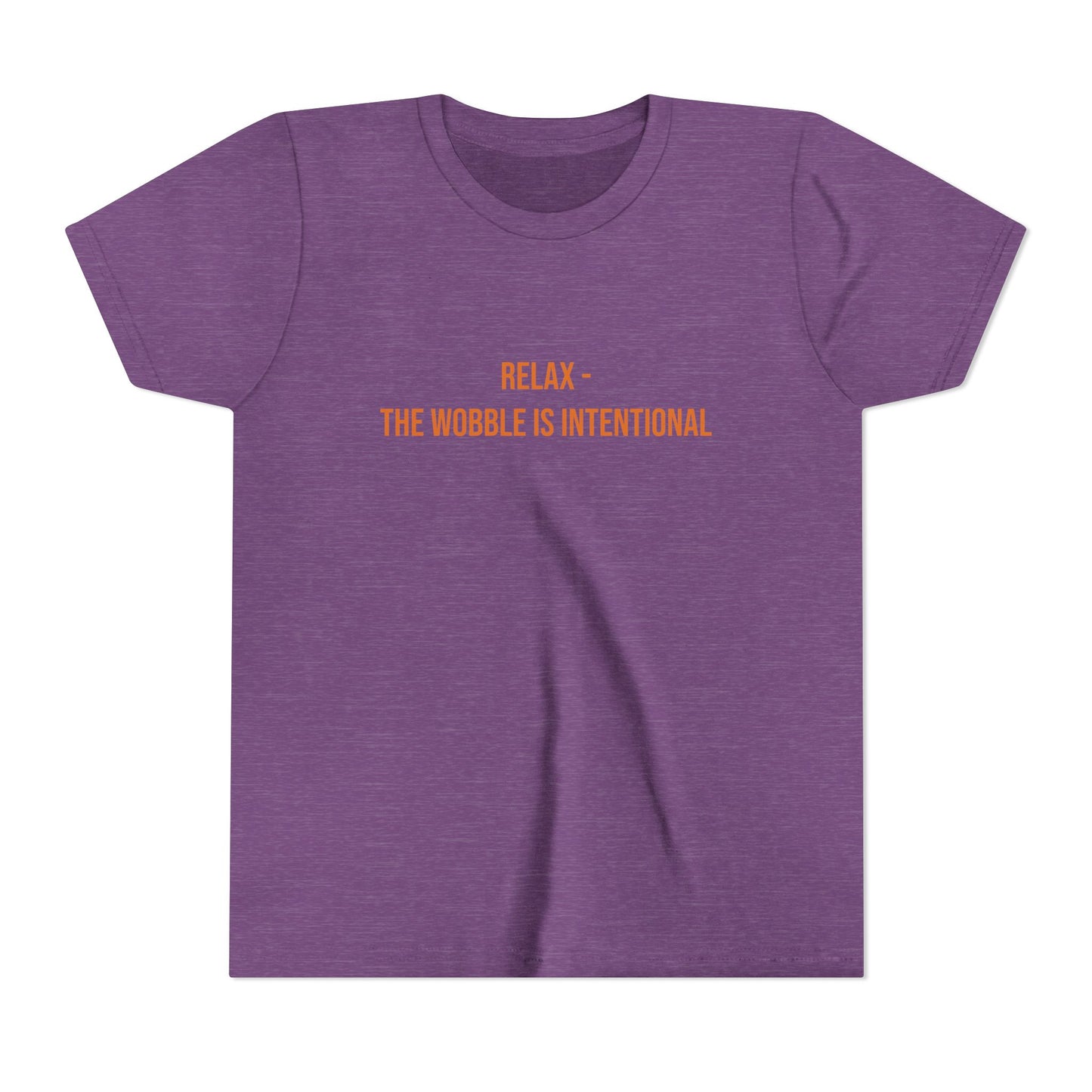 Relax The Wobble Is Intentional" Cerebral Palsy Awareness Youth Tee | Uplifted By Design