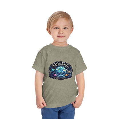 Toddler Tee — "I Need Space" Cosmic Galaxy | Autism Acceptance & Sensory Pride Shirt