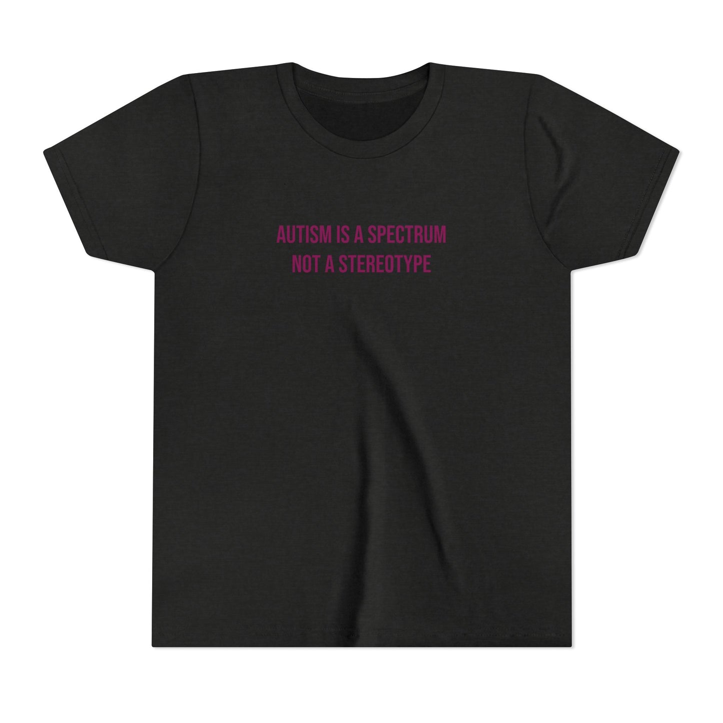 "Autism Is A Spectrum Not A Stereotype" Neurodivergent Pride Youth Tee | Uplifted By Design