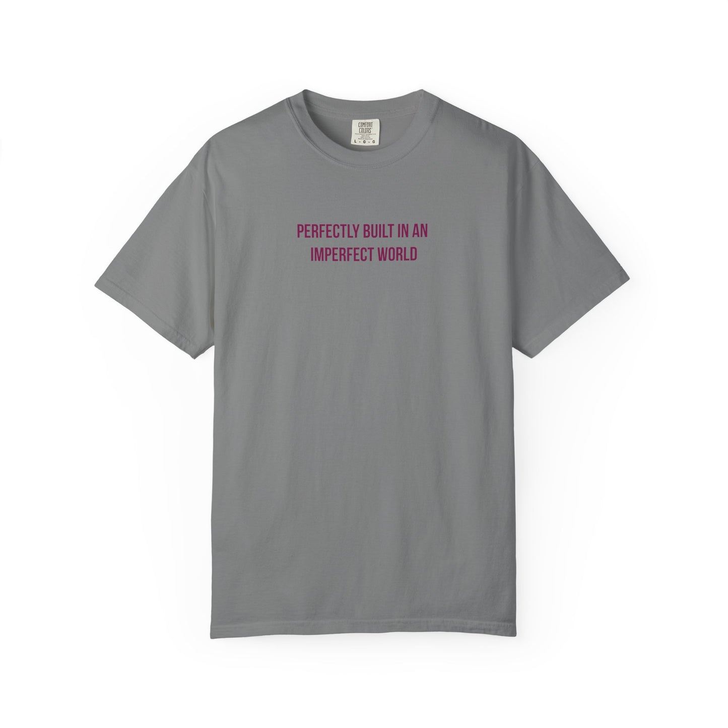 "Perfectly Built in an Imperfect World" Autism Awareness Tee