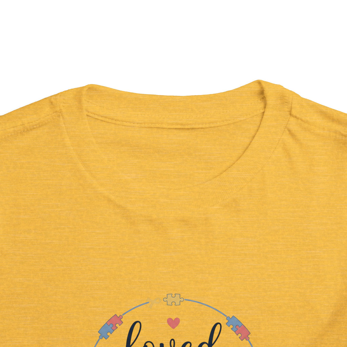 Loved Exactly As I Am Neurodiversity Toddler Tee | Autism Acceptance