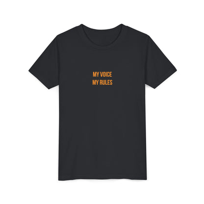 "My Voice My Rules" Cerebral Palsy Awareness Youth Tee | Uplifted By Design