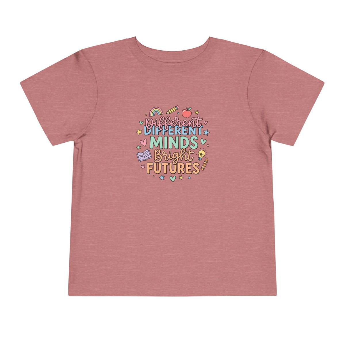 Different Minds, Bright Futures Neurodiversity Toddler Tee | Autism Acceptance