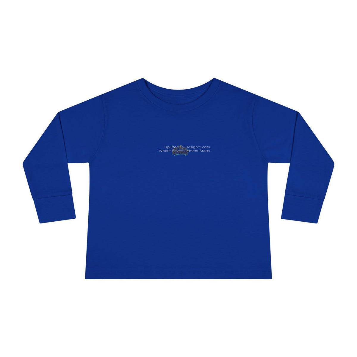 "My Mind, My Magic" Toddler Long Sleeve Tee — Sparkle Mind Wordmark | Uplifted By Design™ Autism Acceptance & Sensory Pride Shirt