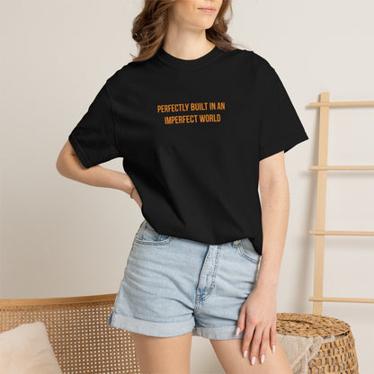 "Perfectly Built in an Imperfect World" Cerebral Palsy Awareness Tee