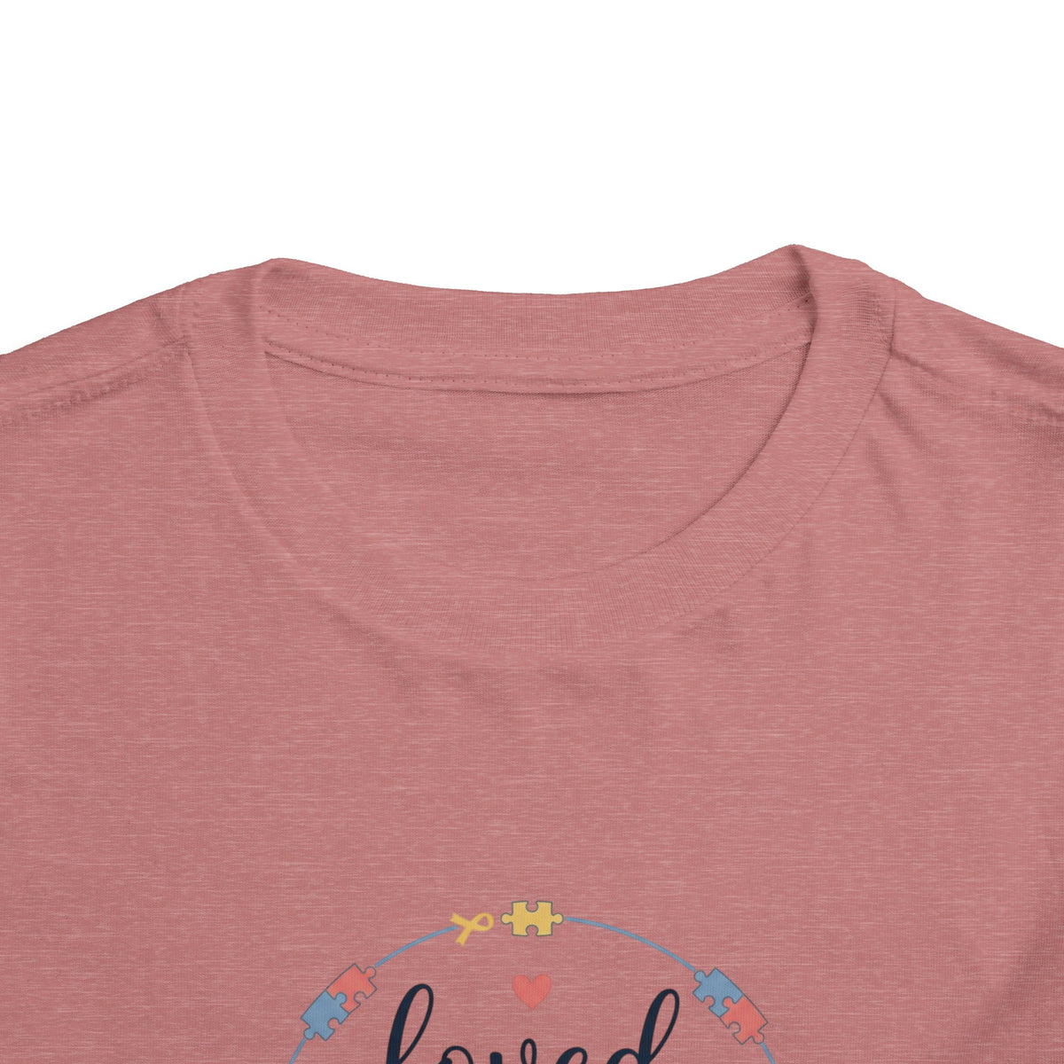 Loved Exactly As I Am Neurodiversity Toddler Tee | Autism Acceptance