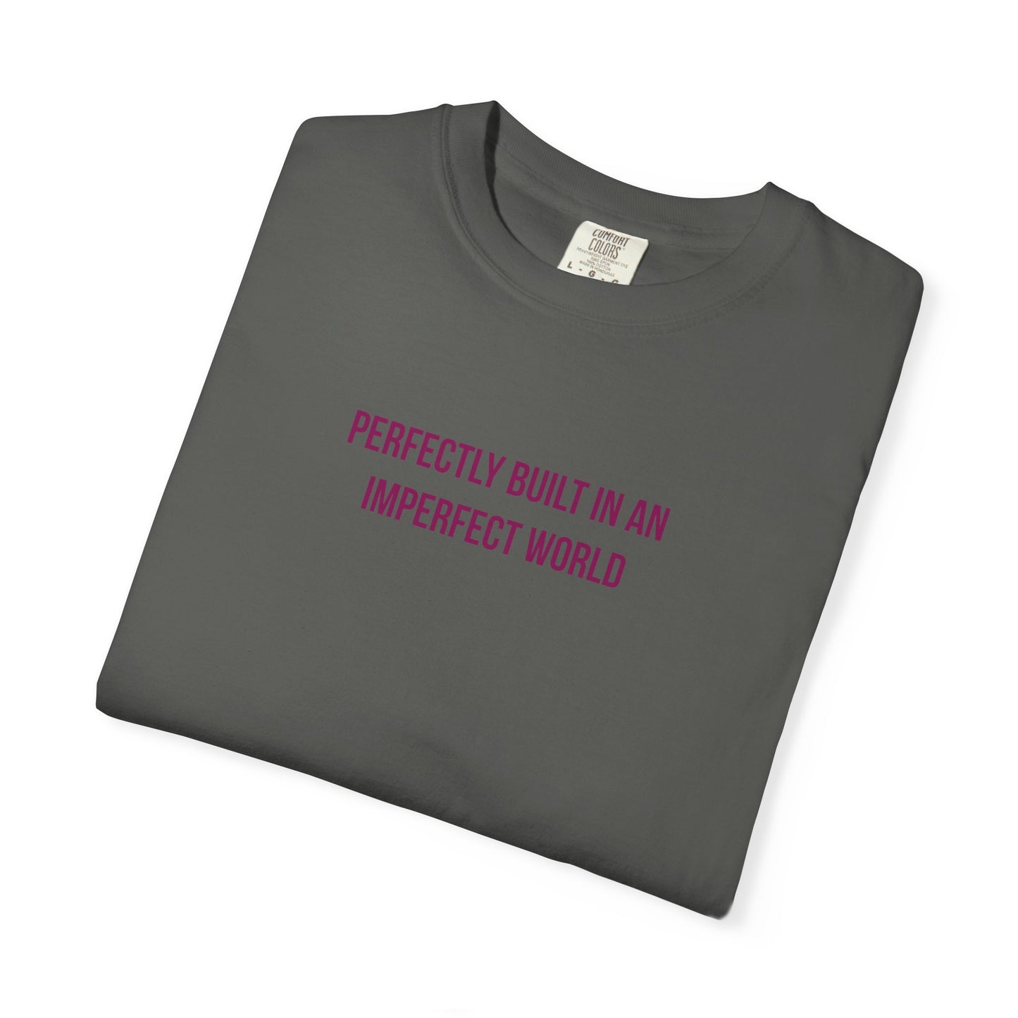 "Perfectly Built in an Imperfect World" Autism Awareness Tee