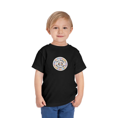 All Minds Welcome Here Neurodiversity Toddler Tee | Autism Acceptance