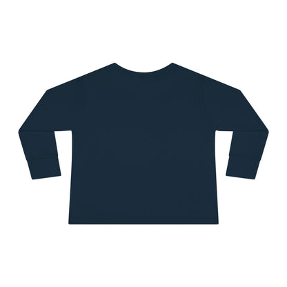 Mighty & Small but Resilient" Toddler Long Sleeve Tee — Cute Lion Design | Uplifted By Design™ Inspirational Kids Shirt