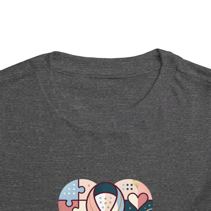 Uniquely Me, Wonderfully Free Neurodiversity Toddler Tee | Autism Acceptance