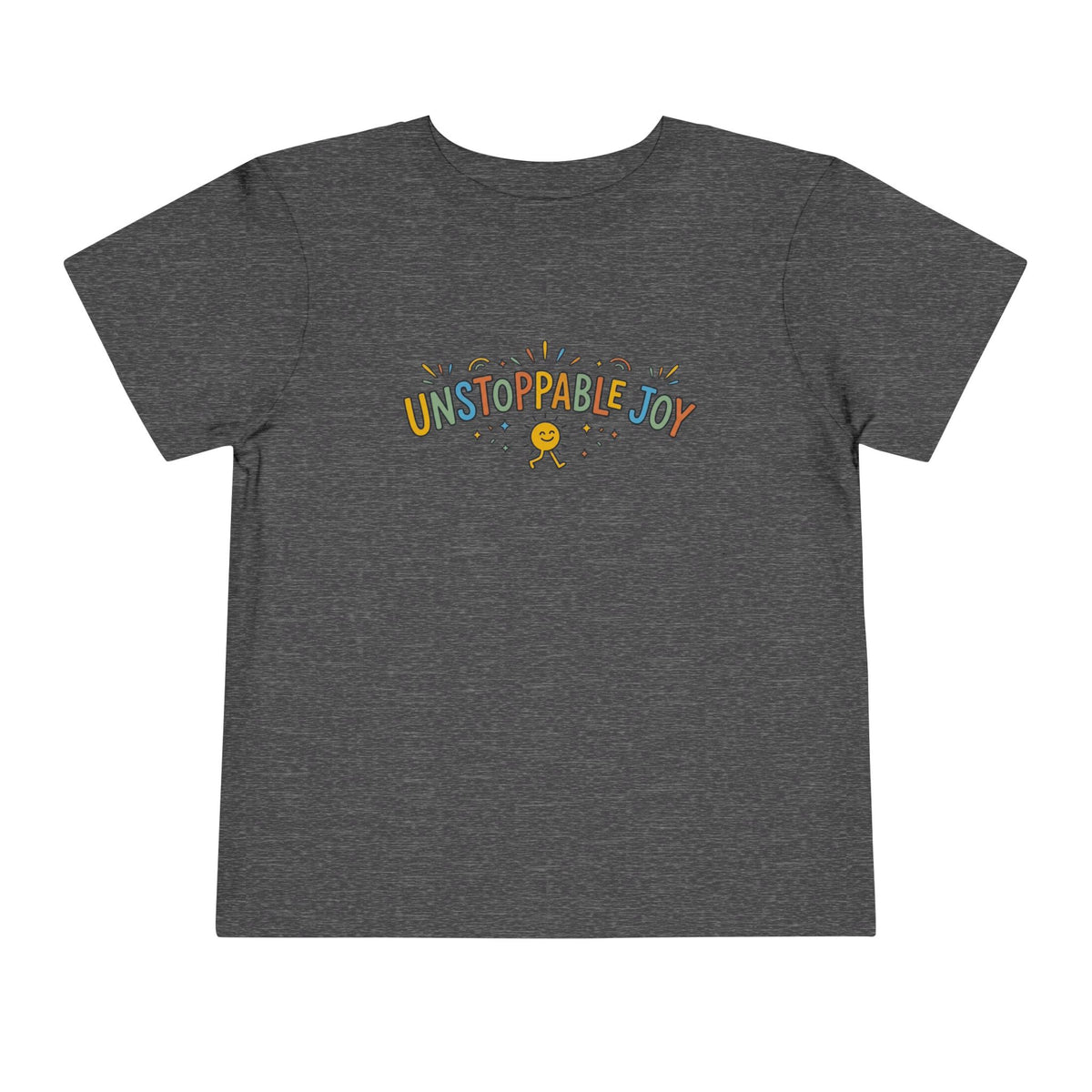 "Unstoppable Joy" Toddler Graphic Tee | Uplifted By Design™ Cerebral Palsy & Adaptive Movement Shirt