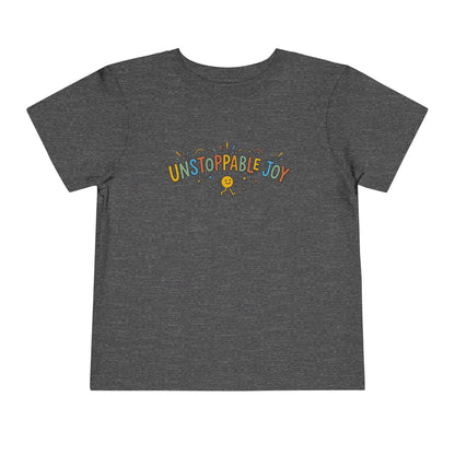 "Unstoppable Joy" Toddler Graphic Tee | Uplifted By Design™ Cerebral Palsy & Adaptive Movement Shirt