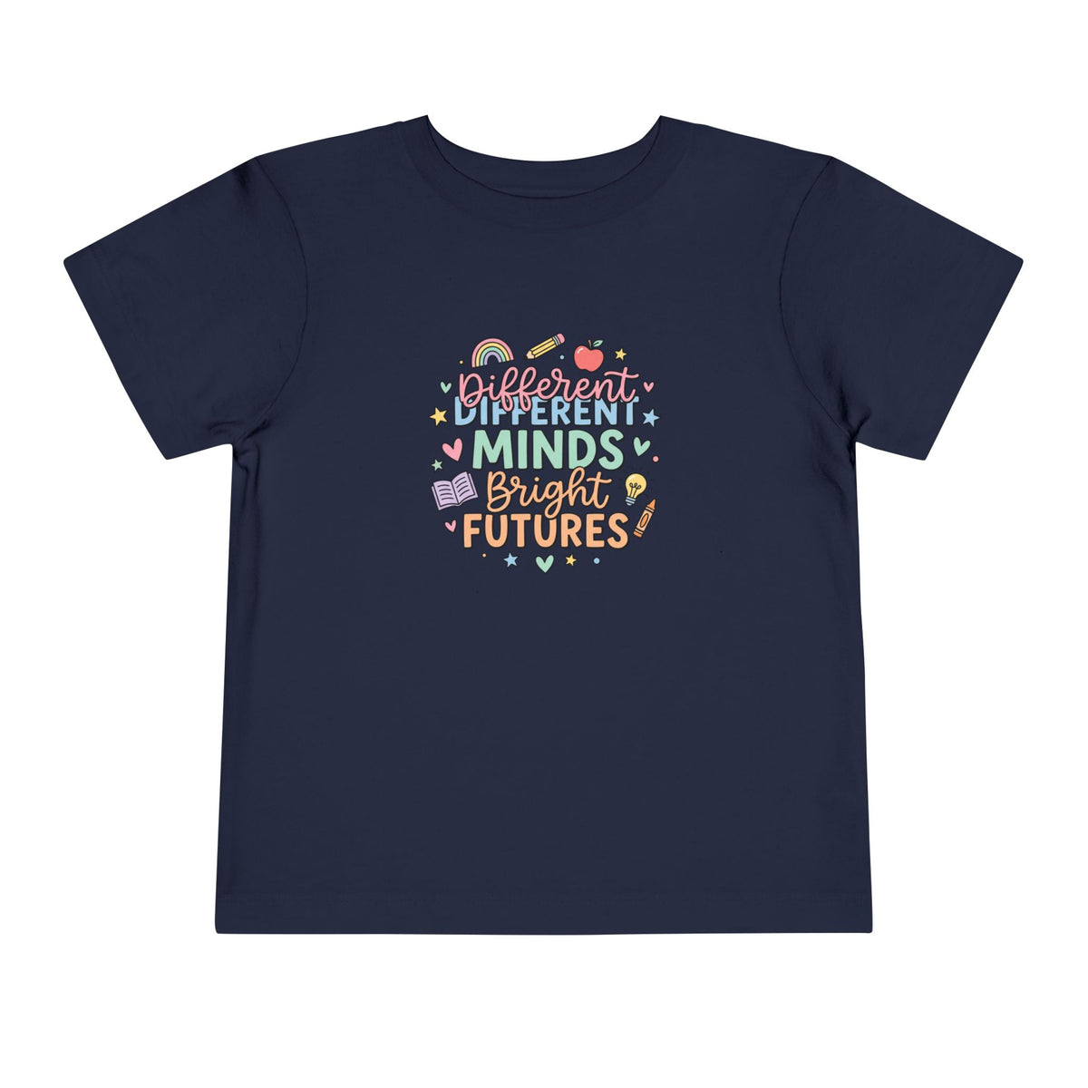 Different Minds, Bright Futures Neurodiversity Toddler Tee | Autism Acceptance