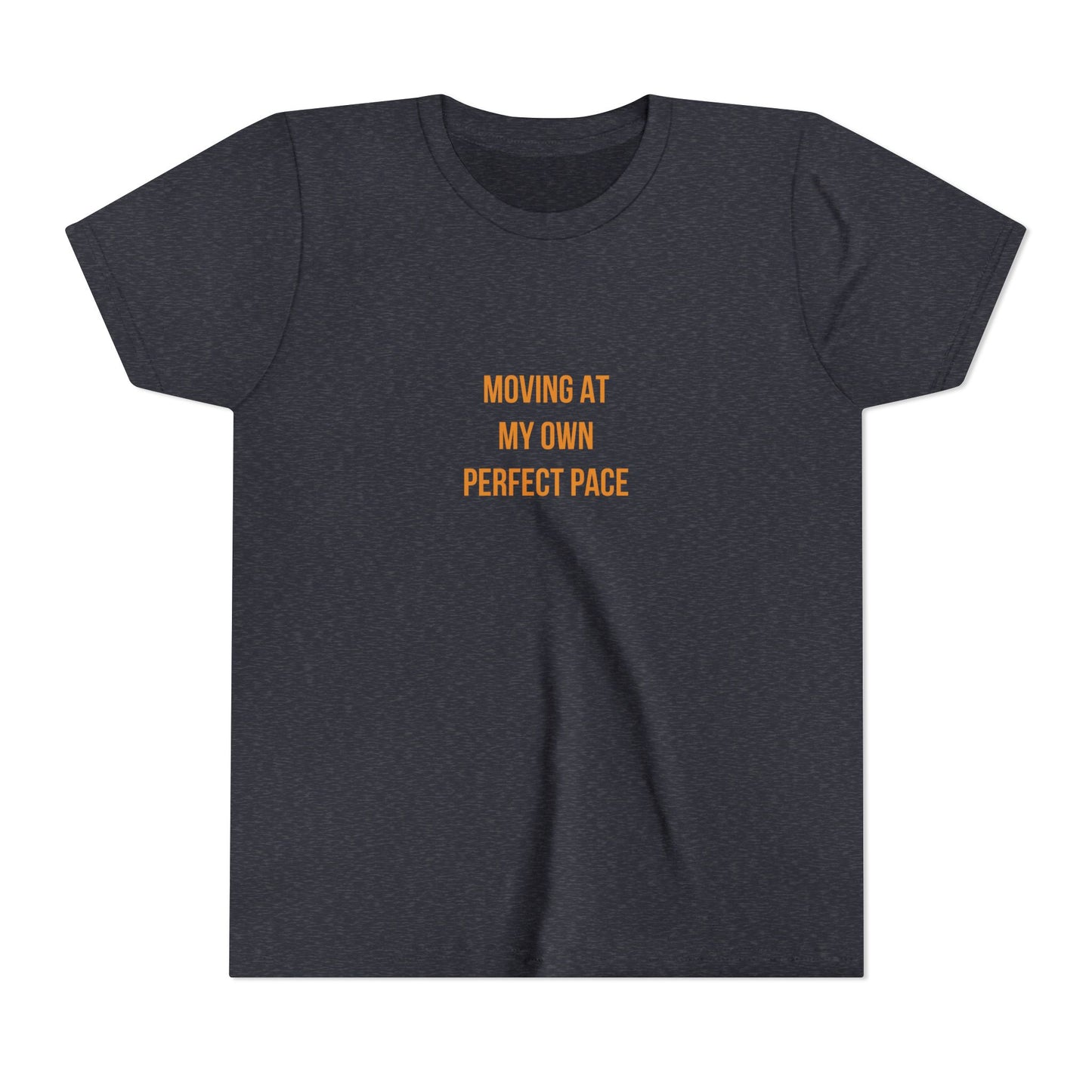 "Moving at My Own Perfect Pace" Cerebral Palsy Awareness Youth Tee | Uplifted By Design