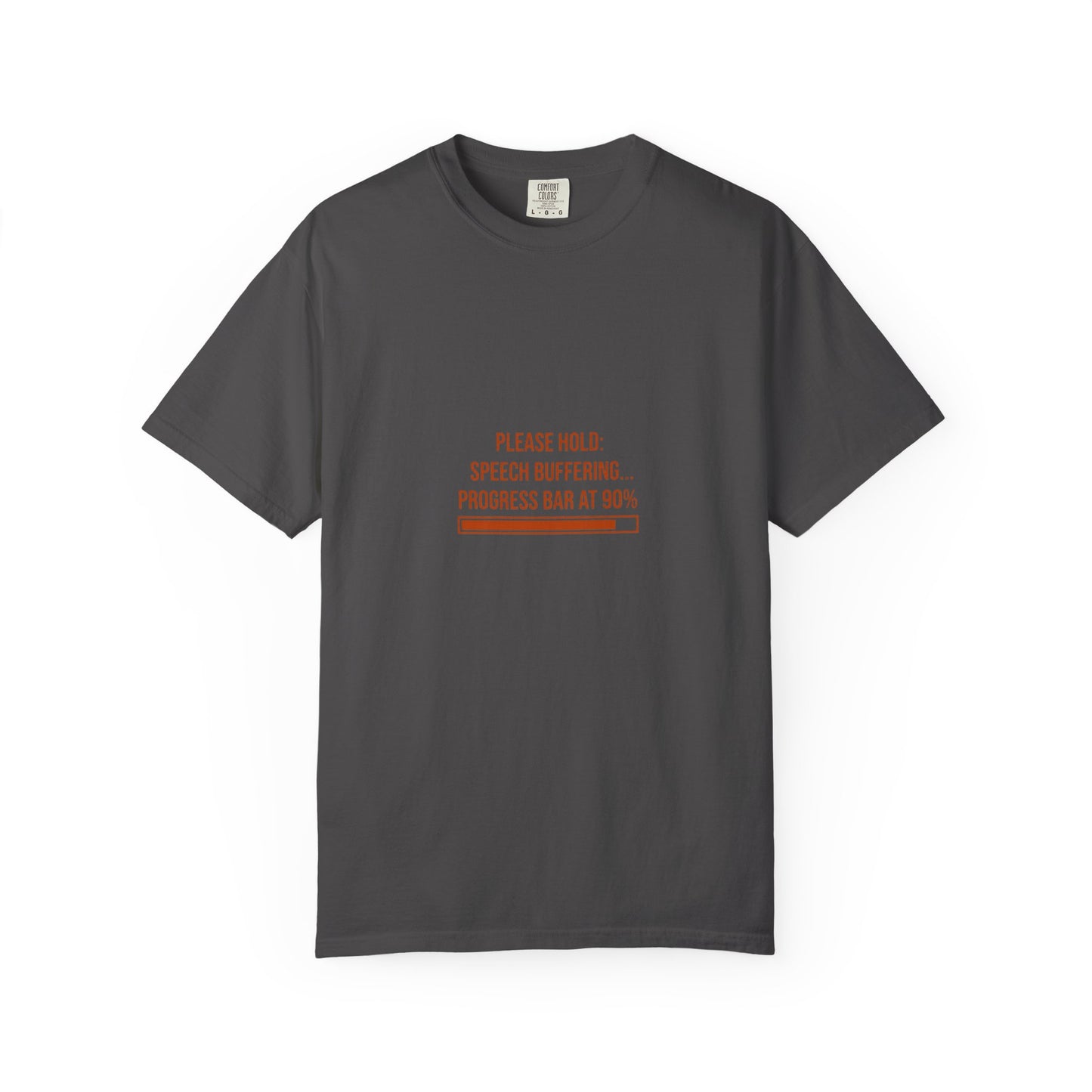 Please Hold Speech Buffering Tee | CP Awareness | Uplifted By Design