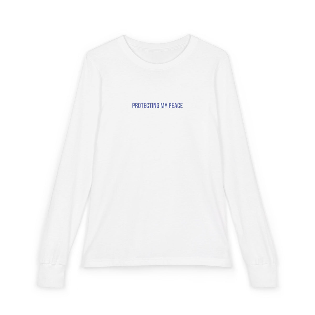 Protecting My Peace Youth Long-Sleeve Tee | Uplifted By Design™