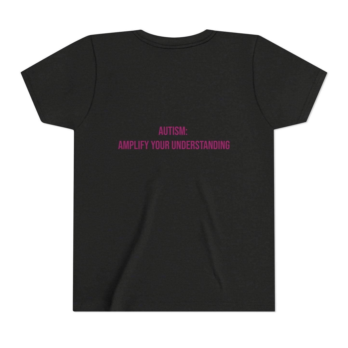 Amplify Your Understanding Empowerment Youth Tee | Autism Pride Kids Streetwear