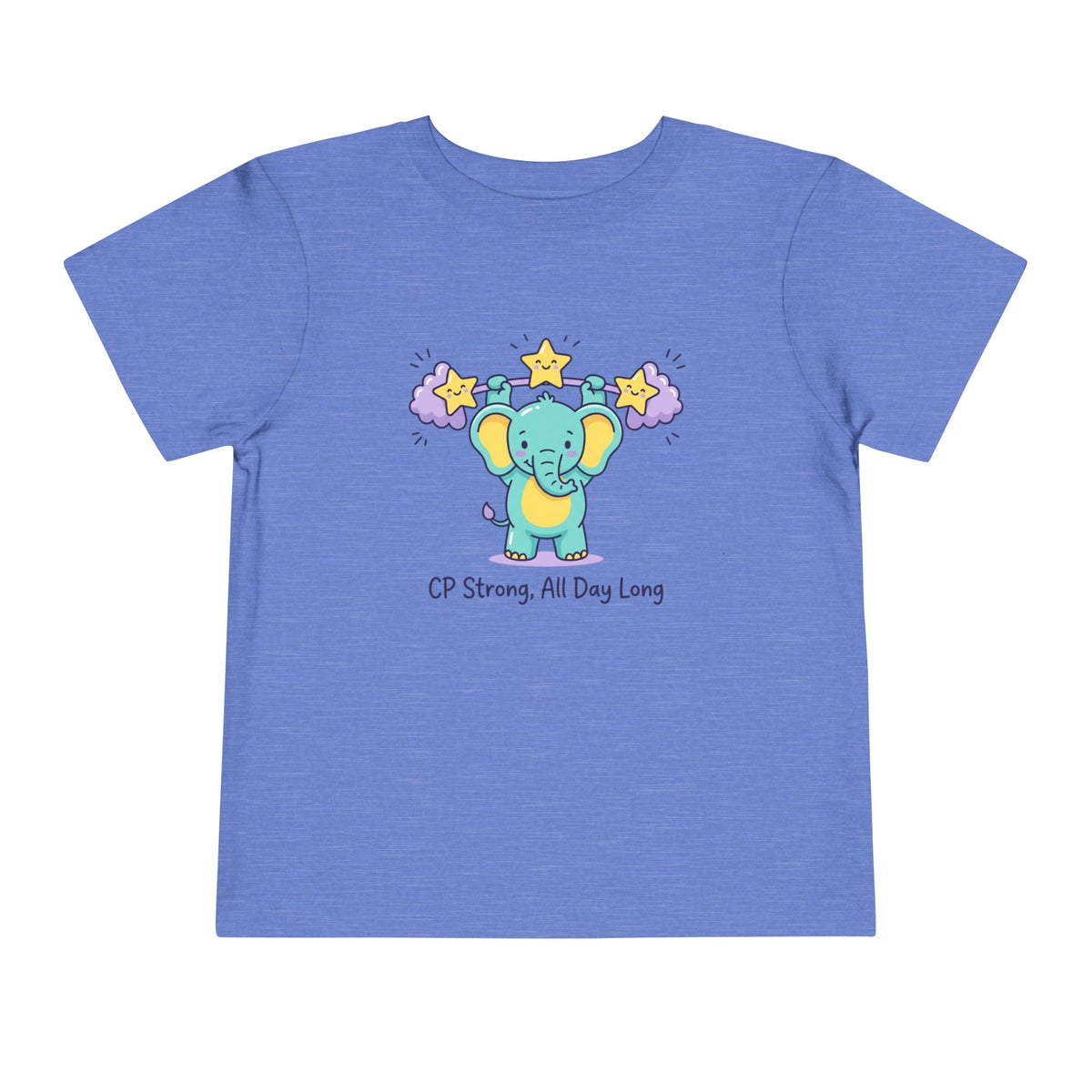 CP Strong All Day Long Toddler Shirt | Elephant Support Kids Tee